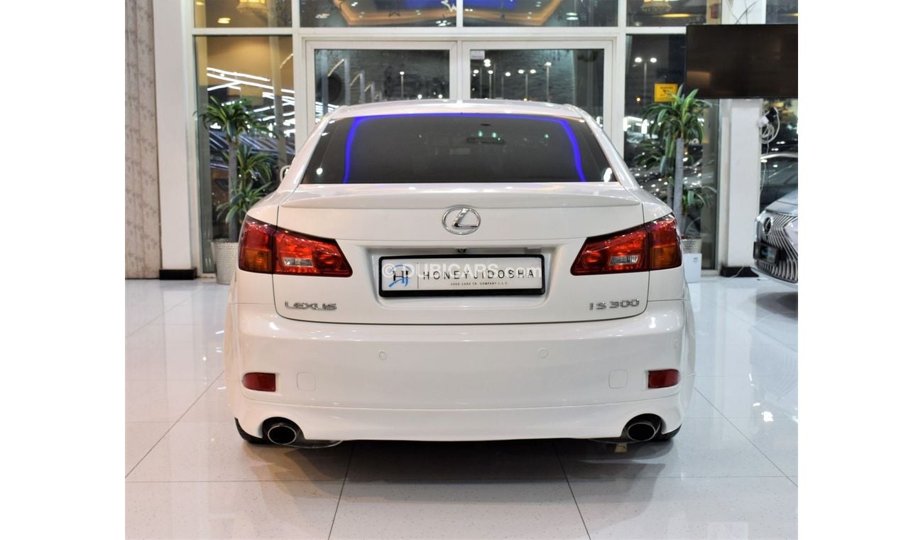Lexus IS300 EXCELLENT DEAL for our LEXUS IS300 ( 2007 Model! ) in White Color! GCC Specs
