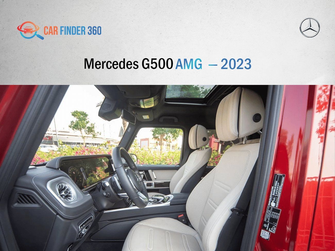 Mercedes Benz G 500 AMG Mercedes-Benz G-Class 500 2023