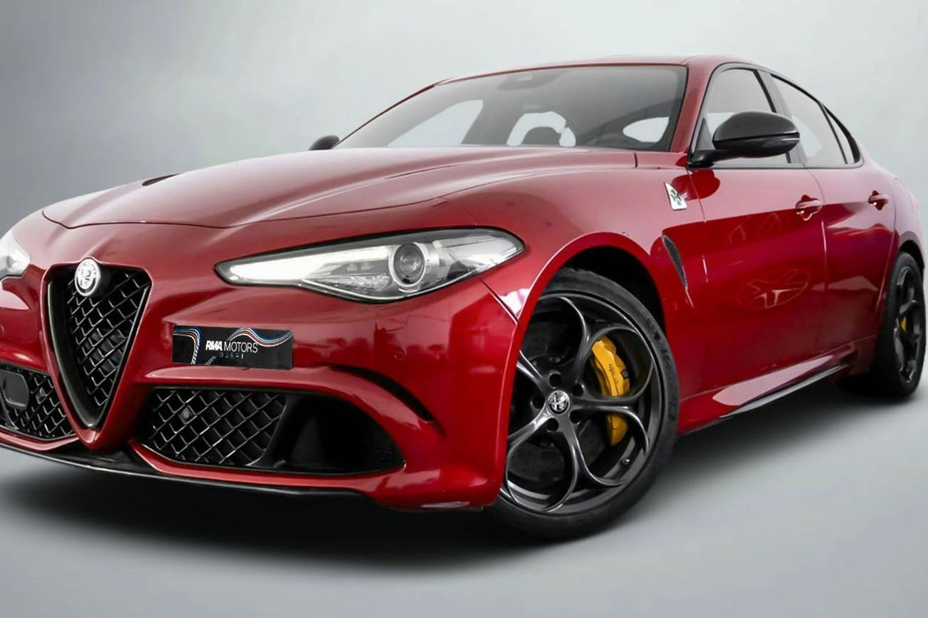 ألفا روميو جوليا Quadrifoglio 2.9L (505 HP)