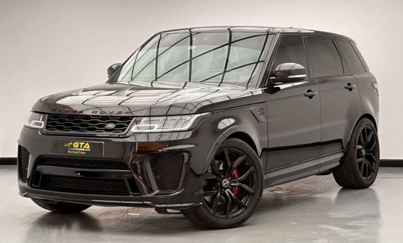 Land Rover Range Rover Sport SVR 5.0L (575 HP) AWD 2019 Range Rover Sport SVR Carbon Edition, 1 Year Warranty Unlimited Km, Full