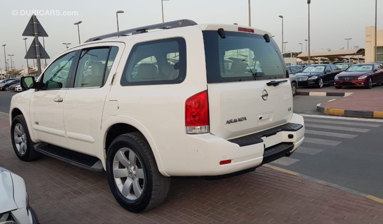 Nissan Armada Nissan armada model 2008 GCC car prefect condition full service full option low mileage