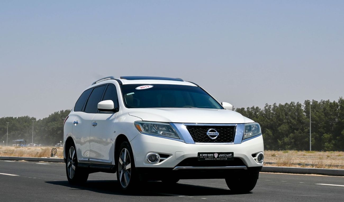 نيسان باثفايندر NISSAN PATHFINDER 2013 GCC IN EXCELLENT CONDITION