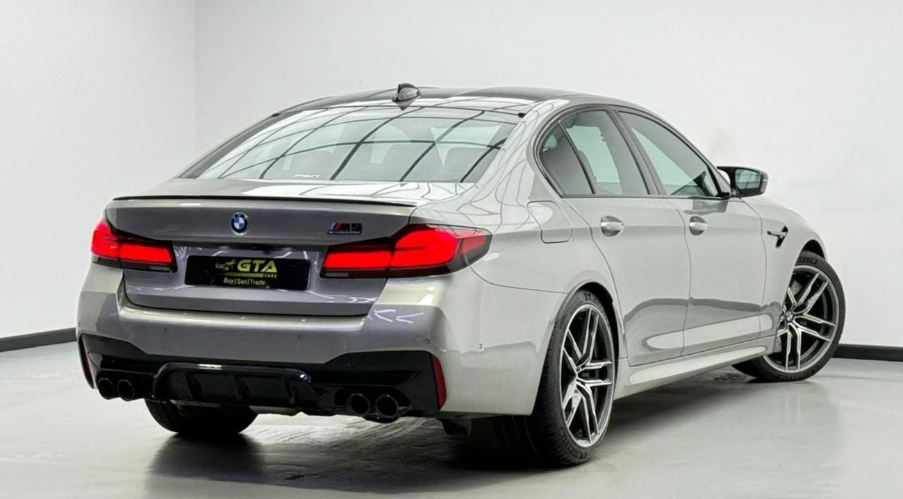 BMW M5 Competition 4.4L (617 HP) 2021 BMW M5 Competition, 2026 BMW Warranty + Service Pack, Full BMW Servic