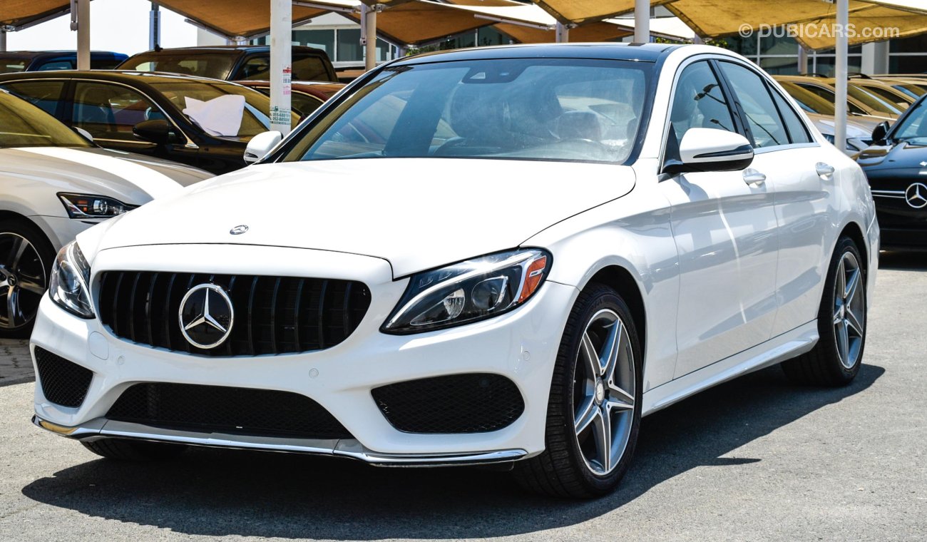 مرسيدس بنز C 300 AMG Kit، ضمان شامل مجاني لمدة سنة علي جميع السيارات