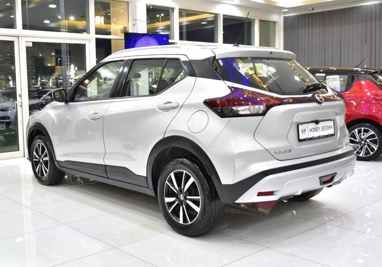 Nissan Kicks EXCELLENT DEAL for our Nissan Kicks ( 2022 Model ) in Silver Color GCC Specs