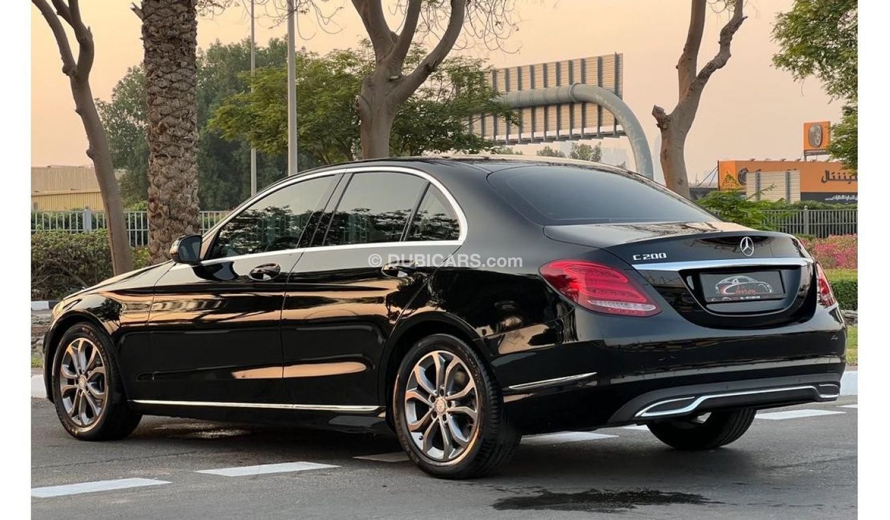 Mercedes-Benz C 200 Std MERCEDES BENZ C200 2.0L 2015 GCC FULL OPTION FULL SERVICE HISTORY GARGASH AGENCY