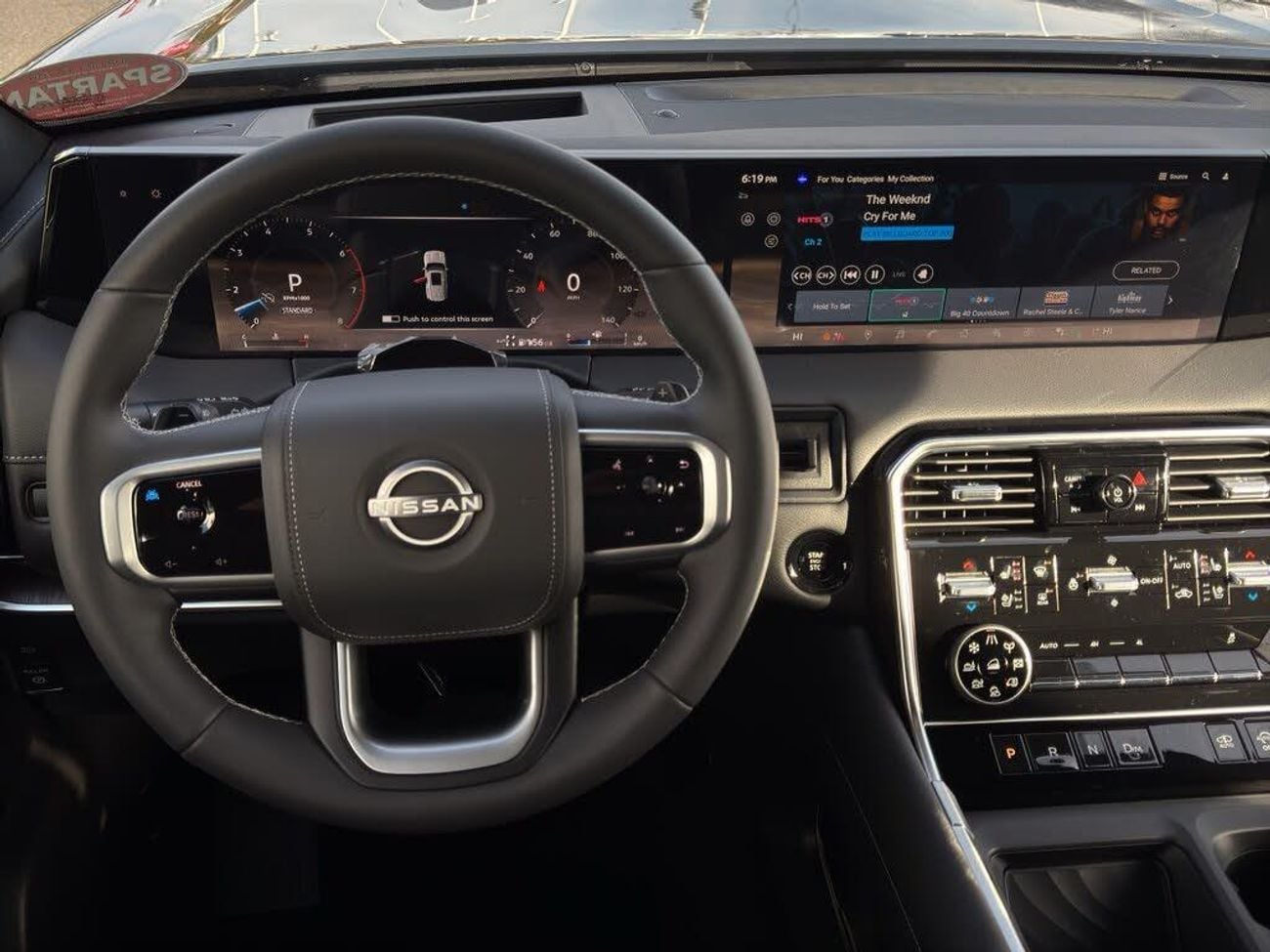 Nissan Armada Platinum Reserve Captain Seats