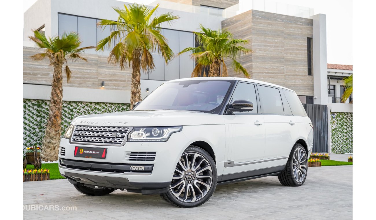 Land Rover Range Rover Vogue Supercharged Autobiography  | 5,660 P.M | 0% Downpayment | Full Option