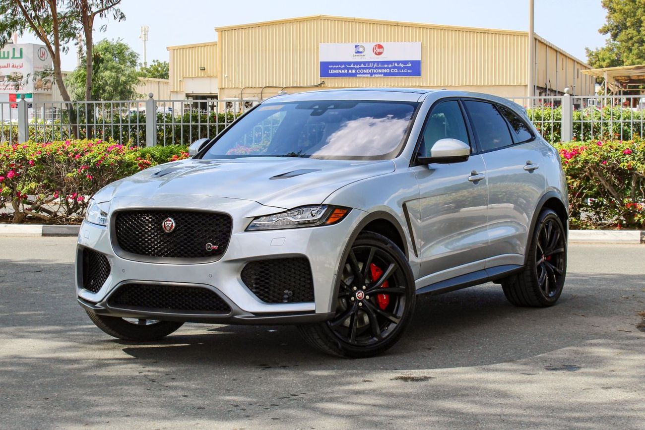Jaguar F Pace SVR 5.0L 2019 Jaguar F-Pace SVR / Law Mileage (55,000 Km) / Candian Specs