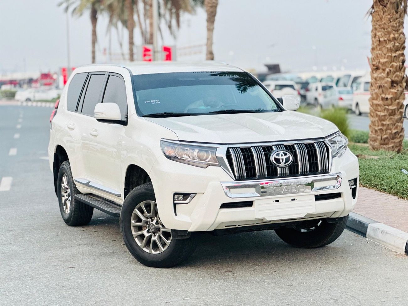 Toyota Prado 2018 Model V4 2.7L Engine Full option GCC specification Very clean Title
