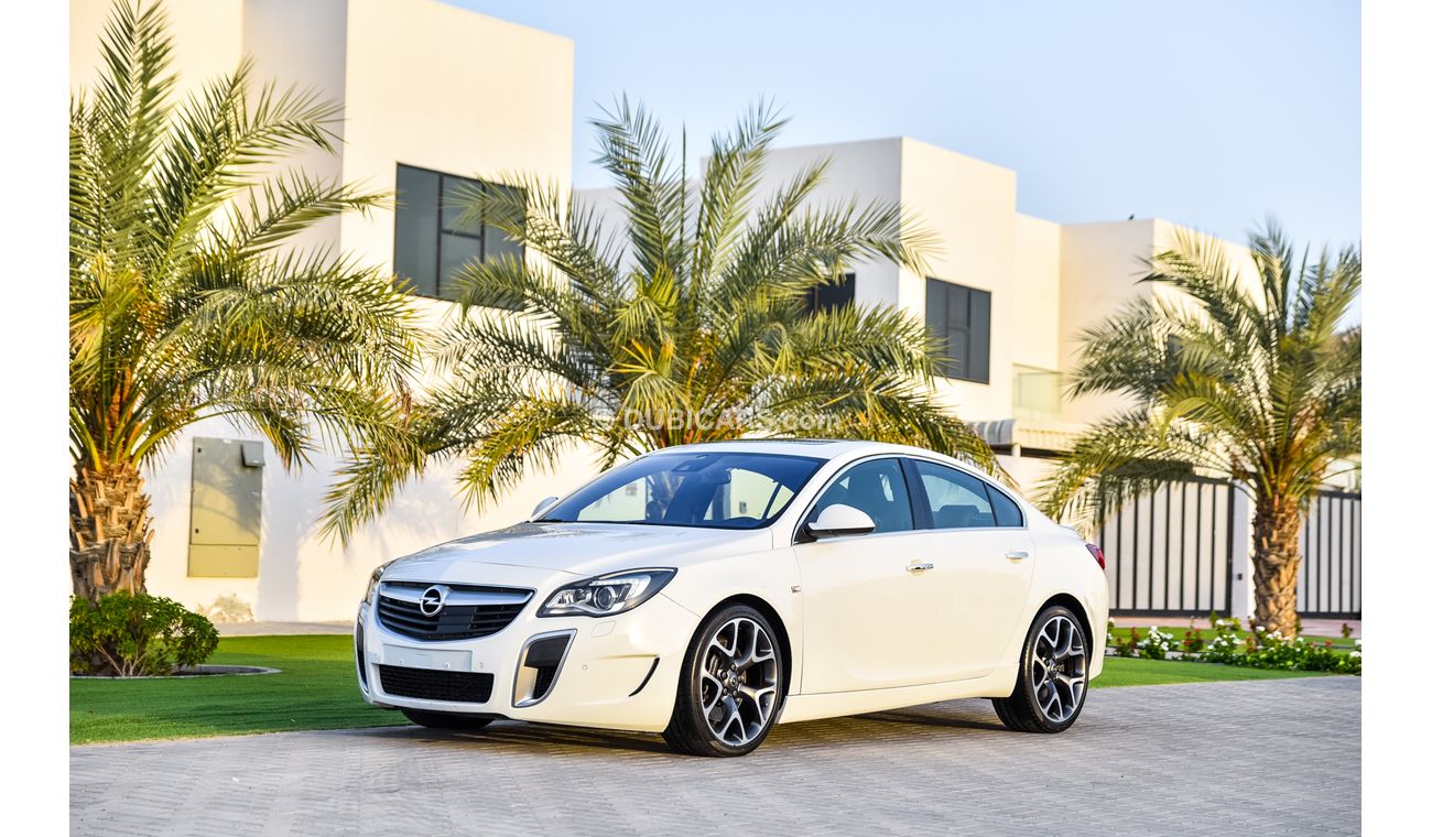 Opel Insignia OPC 2.8L V6 AWD