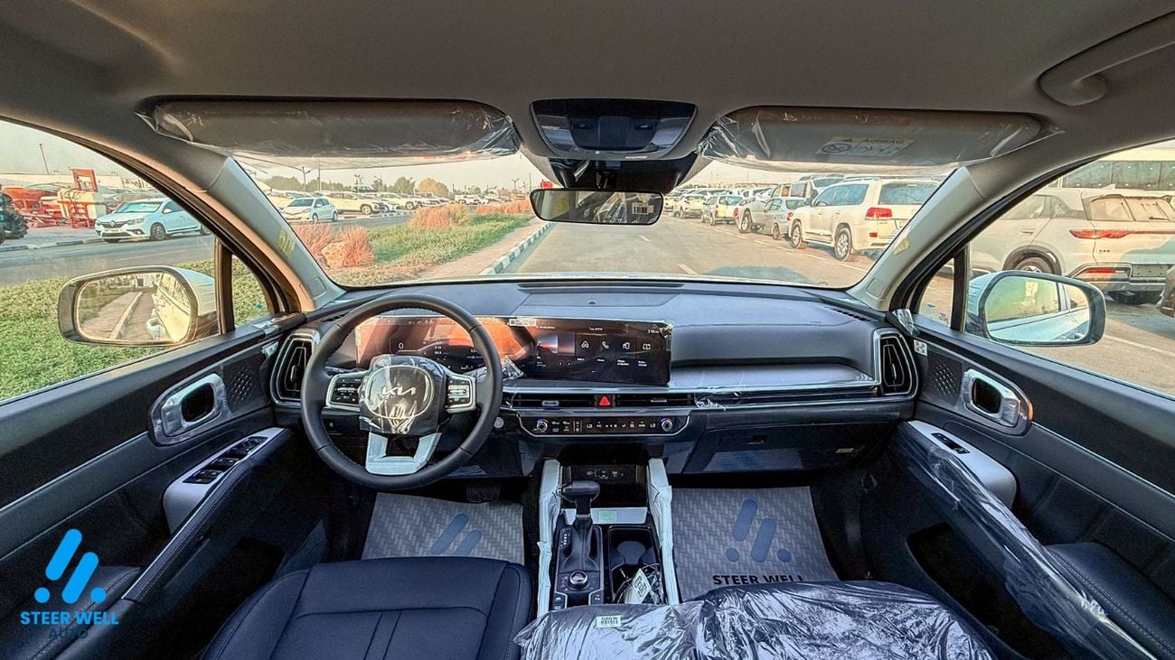 كيا سورينتو Std 2.5L AWD 2025 | 7-Seater SUV | 2.5L Gasoline | 4WD | 12.3” Dual Panoramic Display | LED & Xenon 