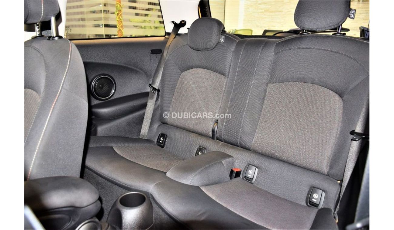 Mini Cooper AMAZING Mini Cooper 2016 Model! Orange Color GCC Specs
