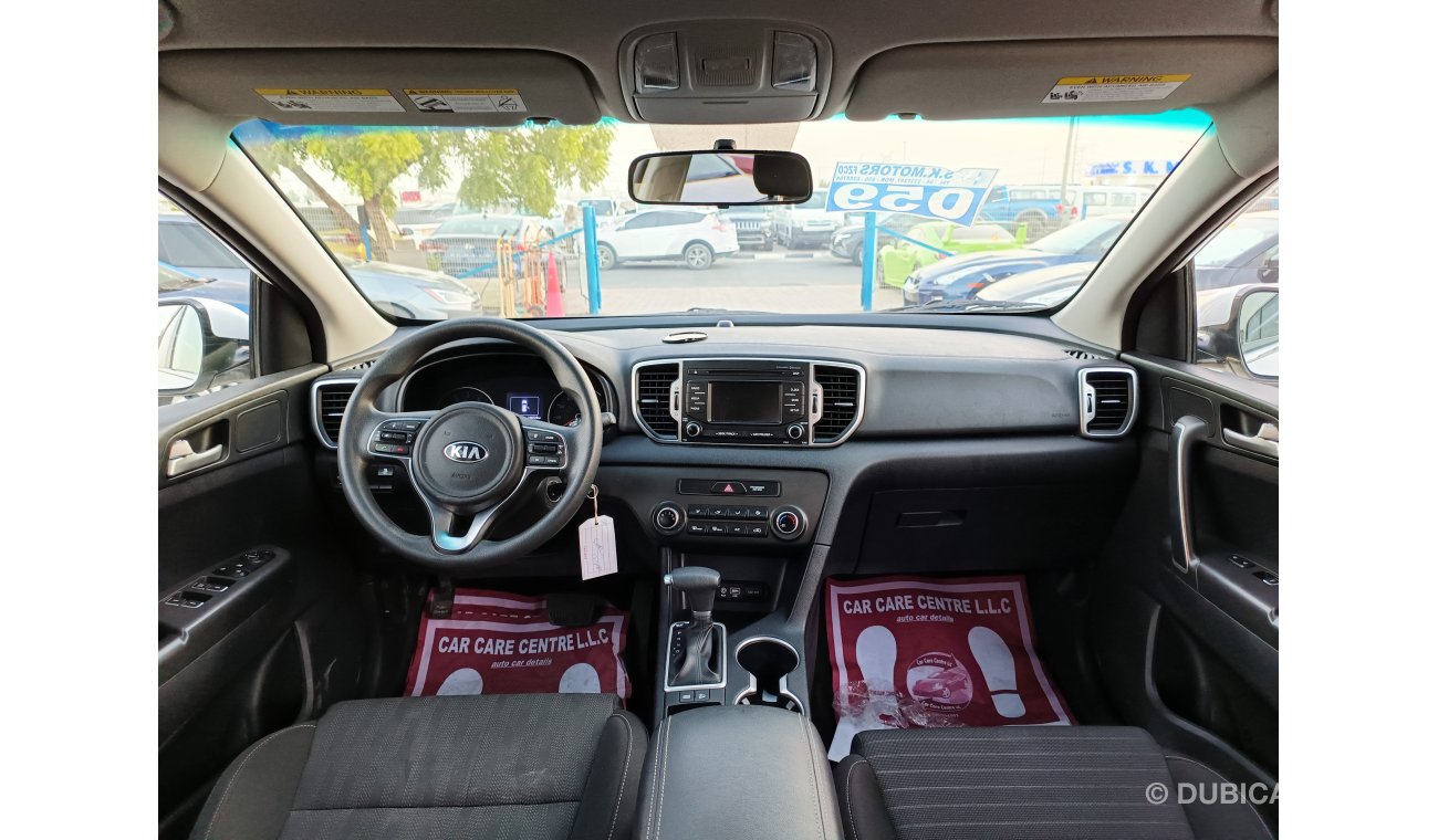 كيا سبورتيج 2.4L PETROL / REAR CAMERA / REAR A/C (LOT # 278)