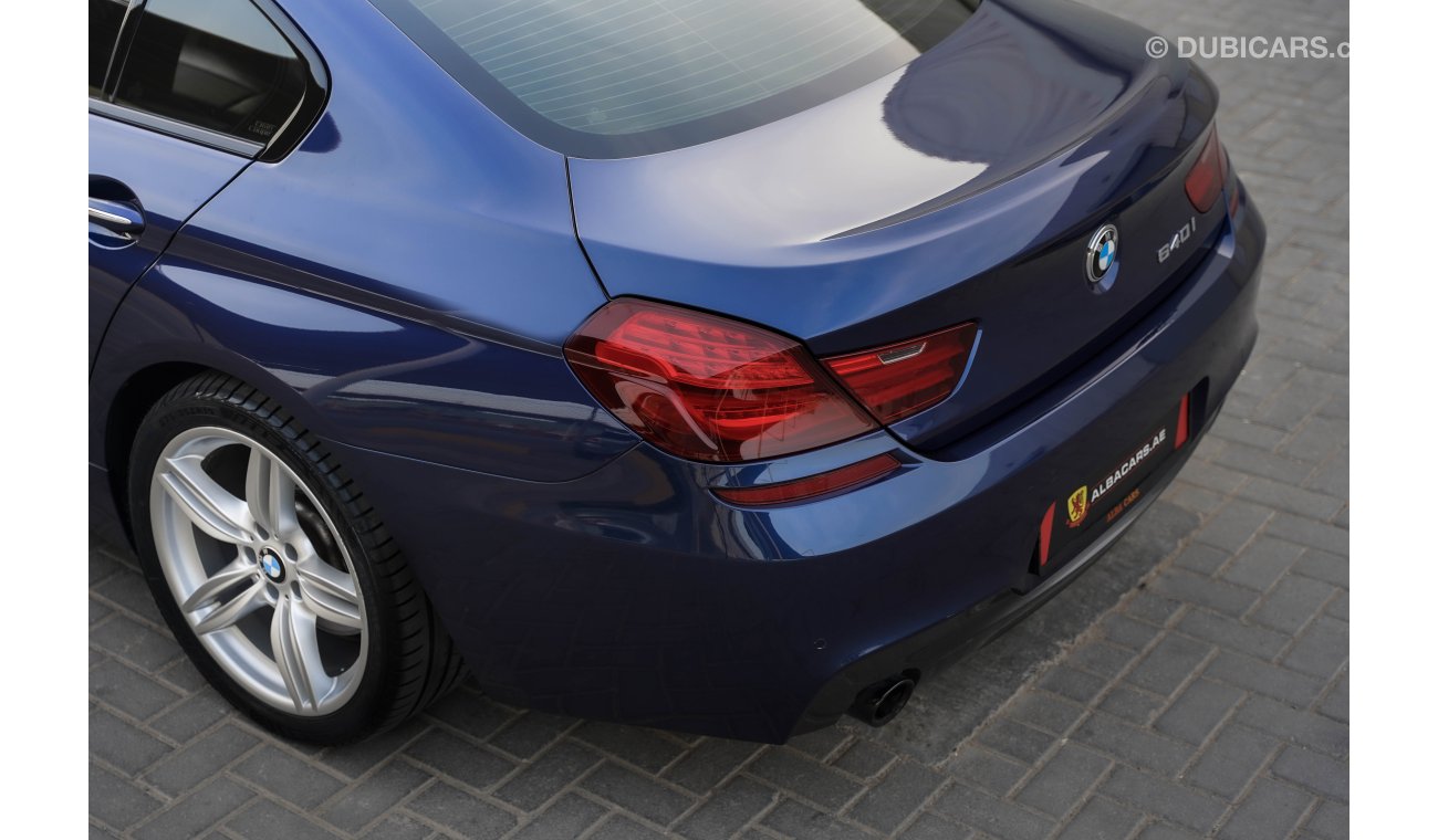 BMW 640i i Grand Coupe M-Kit | 2,152 P.M  | 0% Downpayment | Exceptional Condition!