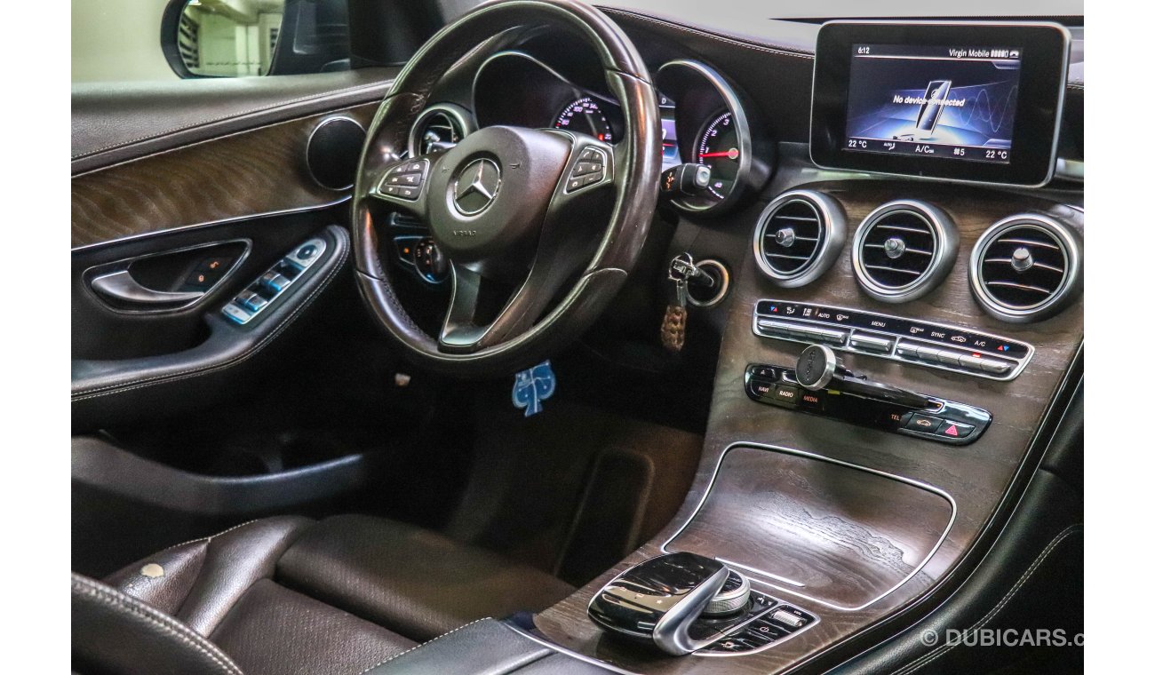 Mercedes-Benz GLC 250 Mercedes Benz GLC 250 2016 GCC under Warranty with Zero Down-Payment.