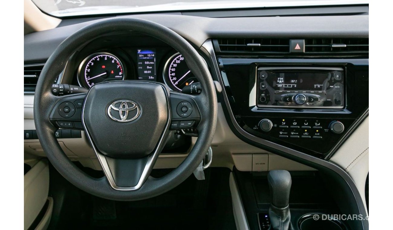 تويوتا كامري 2020 Toyota Camry LE 2.5L Basic Option with Bluetooth, Cruise Control and Rear A/C Vents