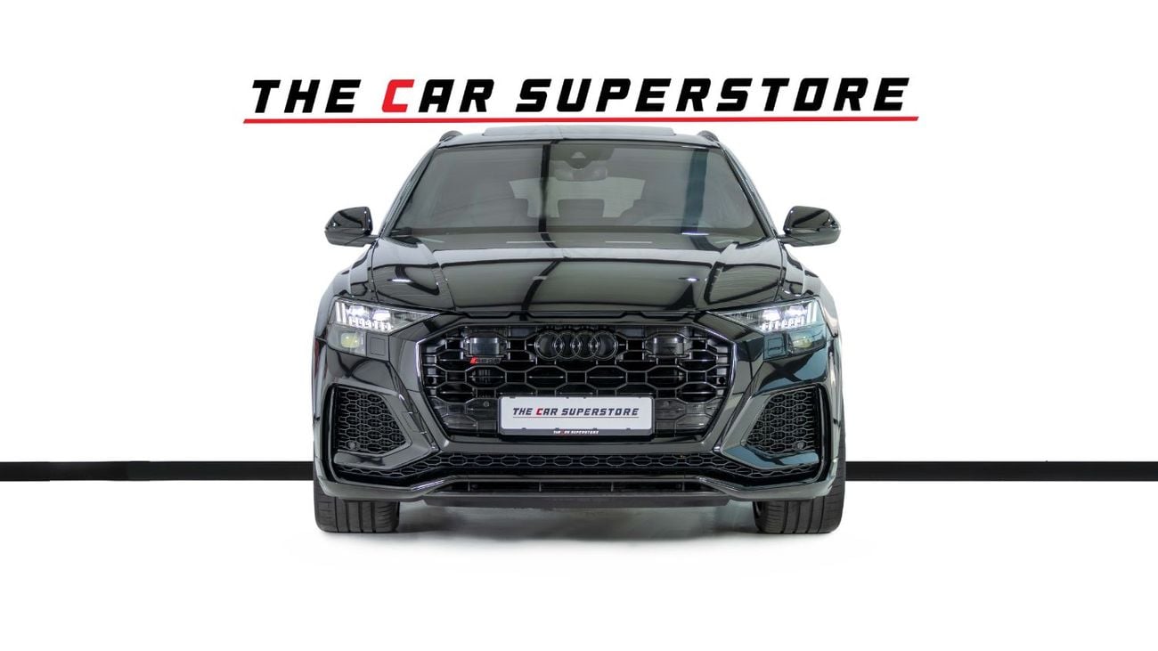 Audi RS Q8 TFSI quattro 4.0L Black On Black-Al Nabooda Warranty andService Contract-Special Order-Carbon Cerami