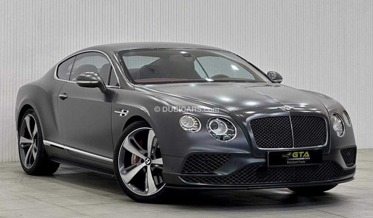Bentley Continental GT 2016 Bentley Continental GT Speed, Warranty, Full Service History, Low Kms, GCC