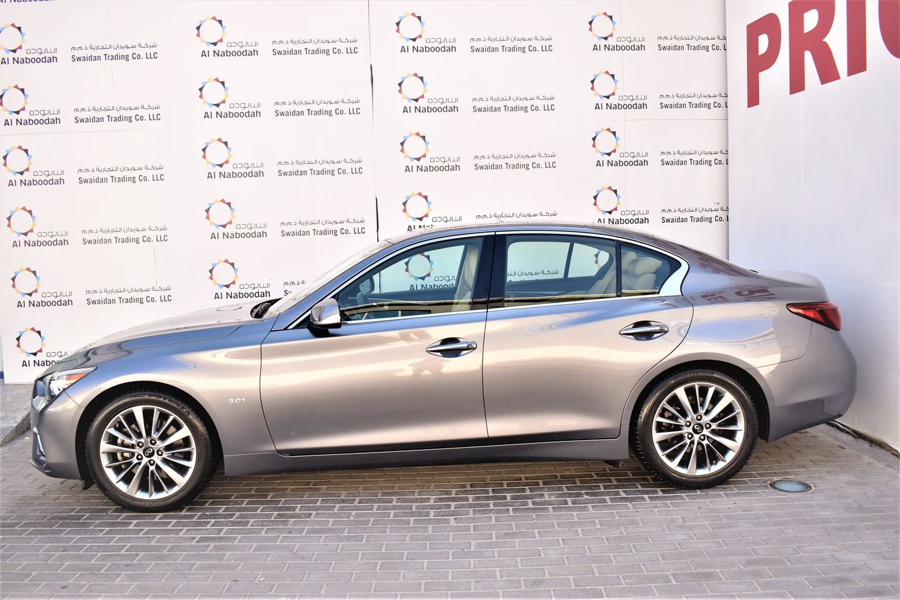 Infiniti Q50 AED 2154 PM | 3.0L LUXURY V6 GCC WARRANTY
