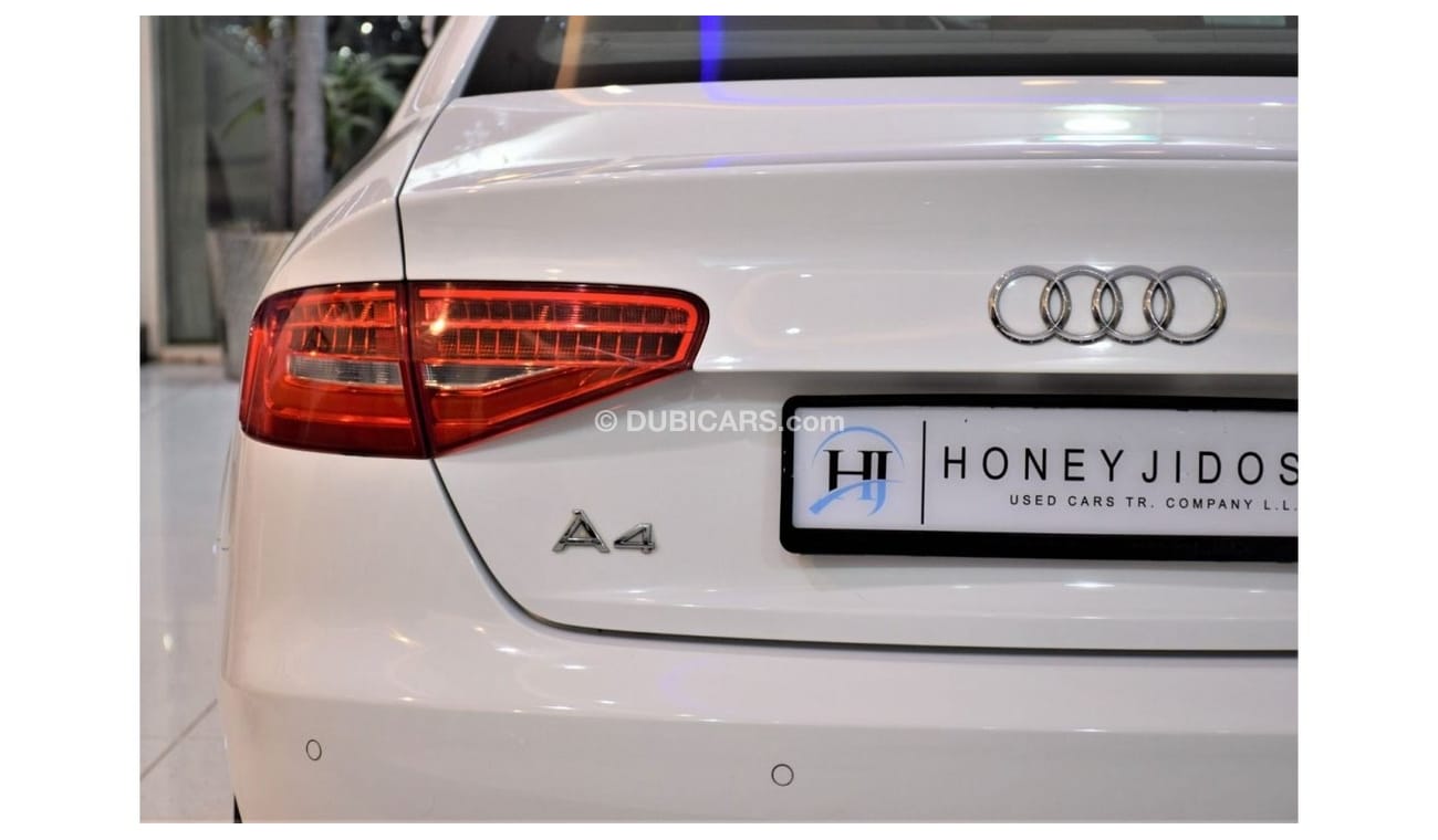 أودي A4 EXCELLENT DEAL for our Audi A4 ( 25TFSi ) 2016 Model!! in White Color! GCC Specs