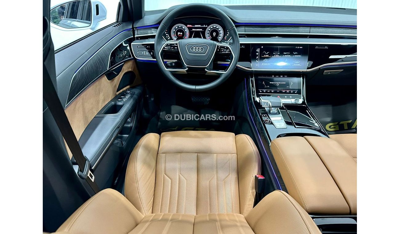 Audi A8 2023 Audi A8L 55 TFSI Quattro, Nov 2025 Audi Warranty, Nov 2027 Audi Service Pack, Low Kms, GCC