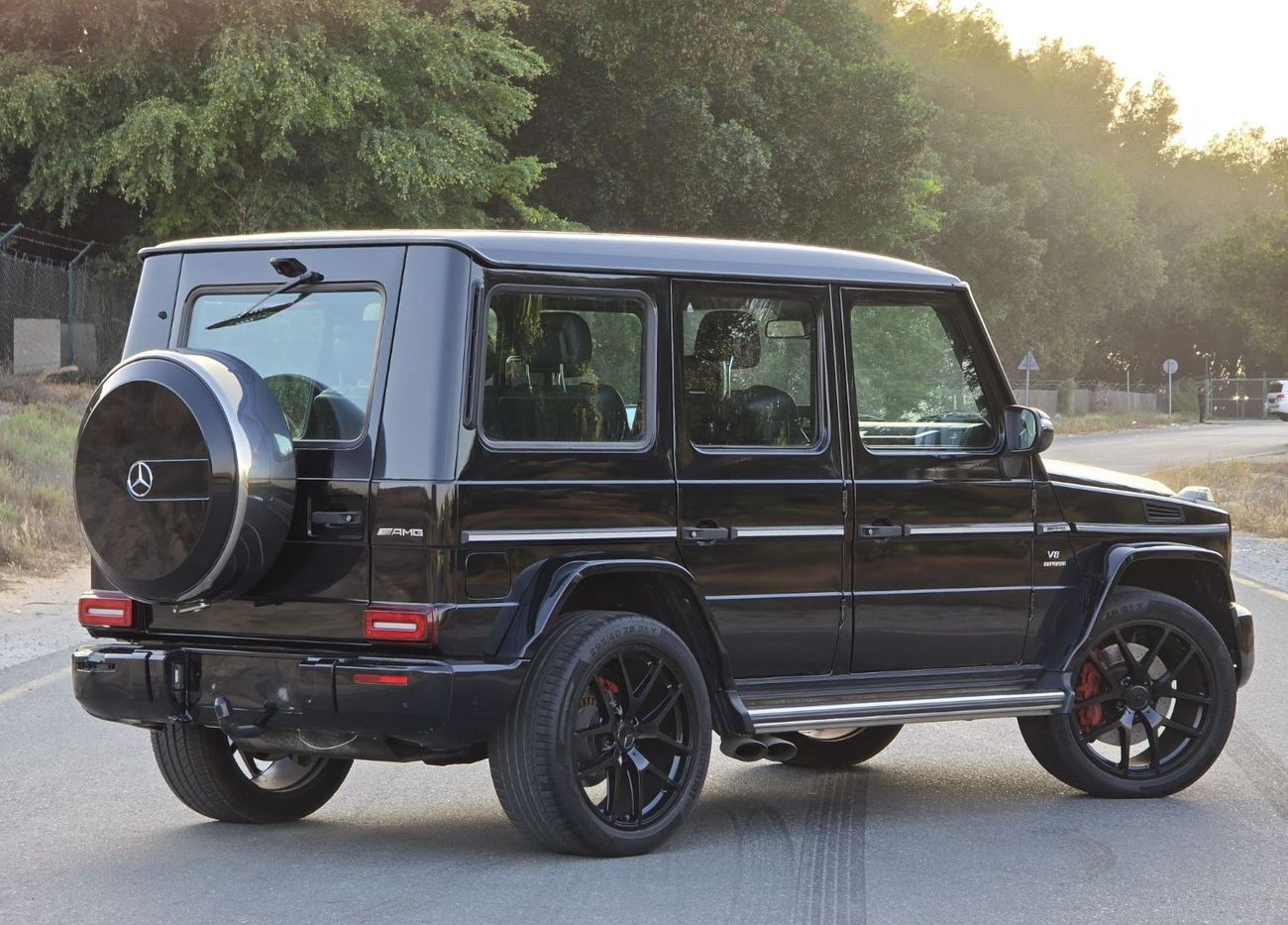 مرسيدس بنز G 63 AMG Std 5.5L MERCEDES G-63 AMG 2013 GCC BODYKIT MODEL 2020 GOOD CONDITION INSIDE OUT SIDE