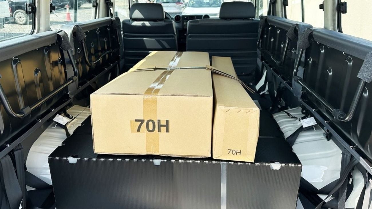 تويوتا لاند كروزر 70 TOYOTA LAND CRUISER 78 4.2L DSL13 SEATER MT new face