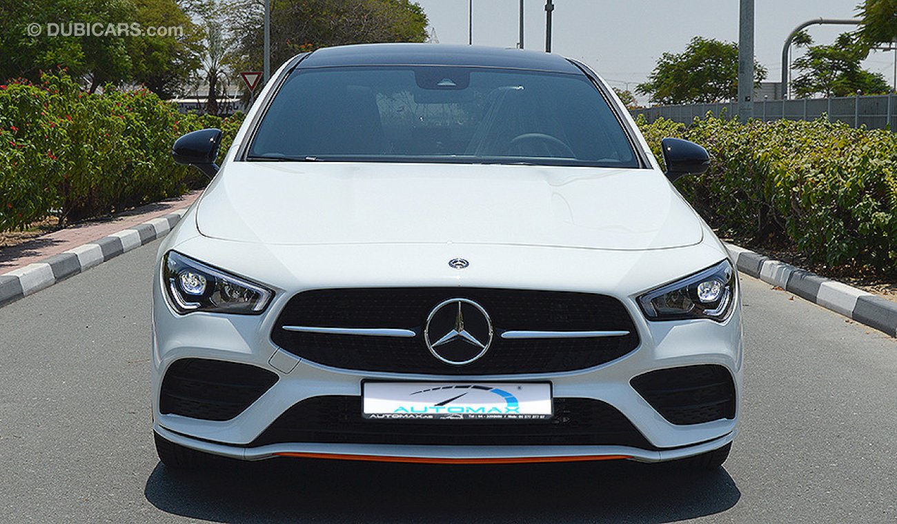 Mercedes-Benz CLA 200 2020, Edition 1, GCC, 0km w/ 2Yrs Unlimited Mileage Warranty + 3Yrs or 60,000km Free Service at EMC