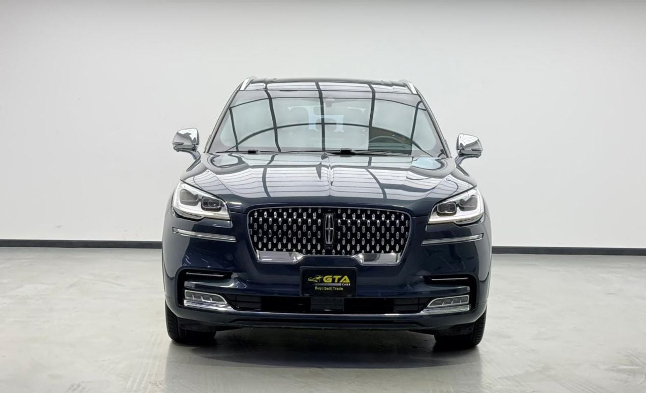 لينكولن أفياتور RESERVE 2021 Lincoln Aviator Reserve, 2026 Lincoln Warranty + Service Pack, Very Low Km, Fully Loaded, GCC