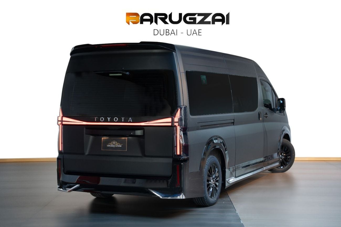 Toyota Hiace GL Luxury VIP Executive Minivan | Washroom | Starlight Ceiling | Fully Customized