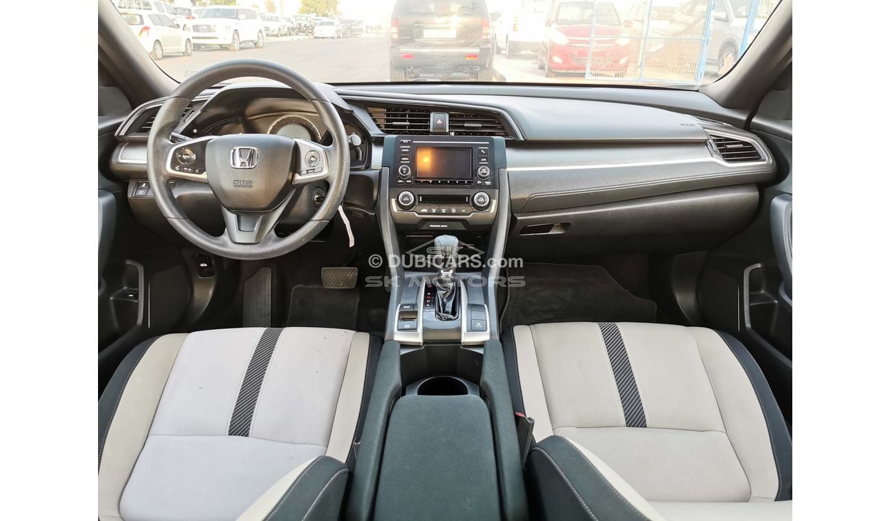 Honda Civic 2.0L, 16" Rims, DRL LED Headlights, ECON Mode, Tyre Pressure Switch, DVD, Bluetooth (LOT # 4776)