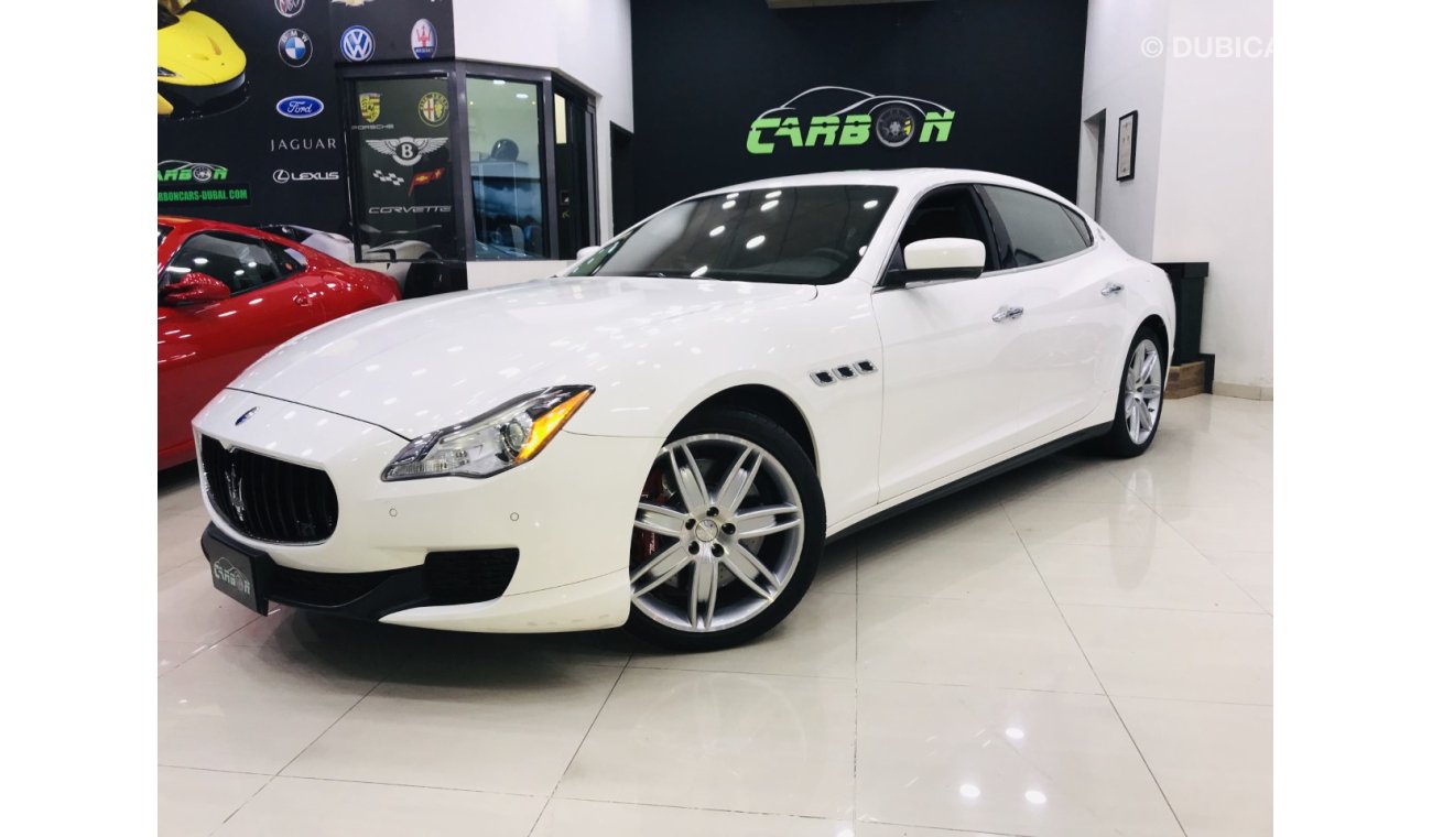 Maserati Quattroporte GTS V8 - 2014 - UNDER WARRANTY @ ALTAYER TILL 2021