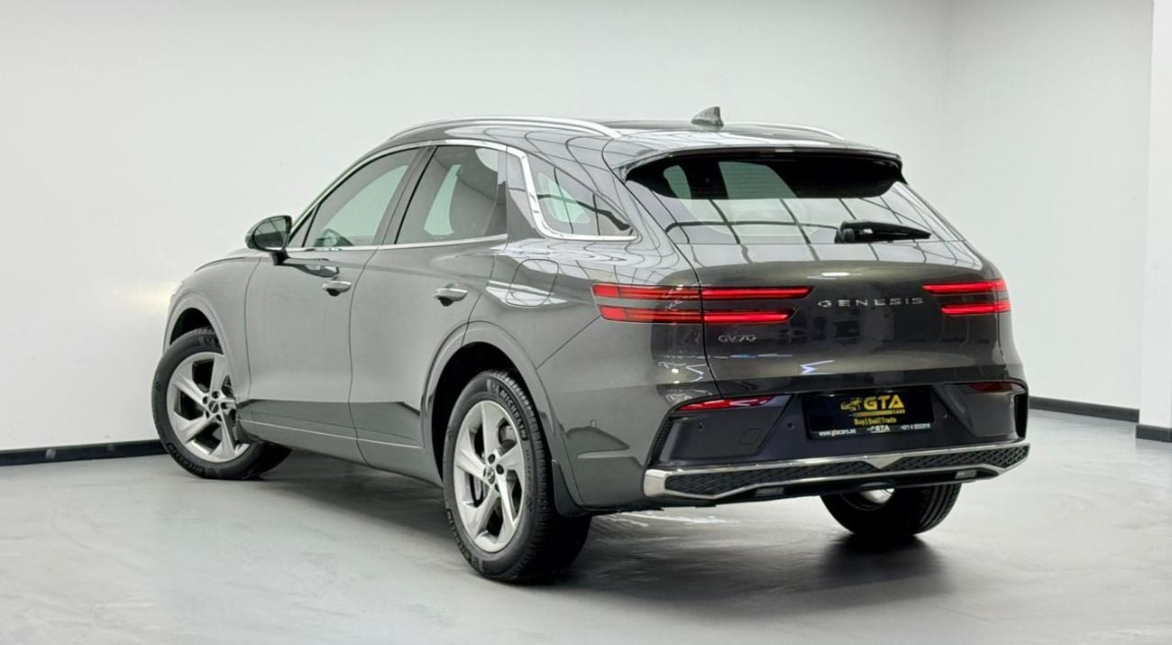 Genesis GV70 2025 Genesis GV70 Prestige+, 2030 Genesis Warranty + Service Pack, Full Genesis Service History, GCC