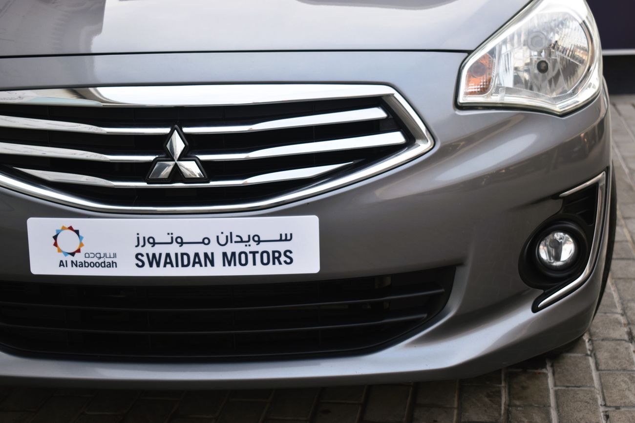 Mitsubishi Attrage AED 465 PM GLX 1.2 AT GCC DEALER WARRANTY