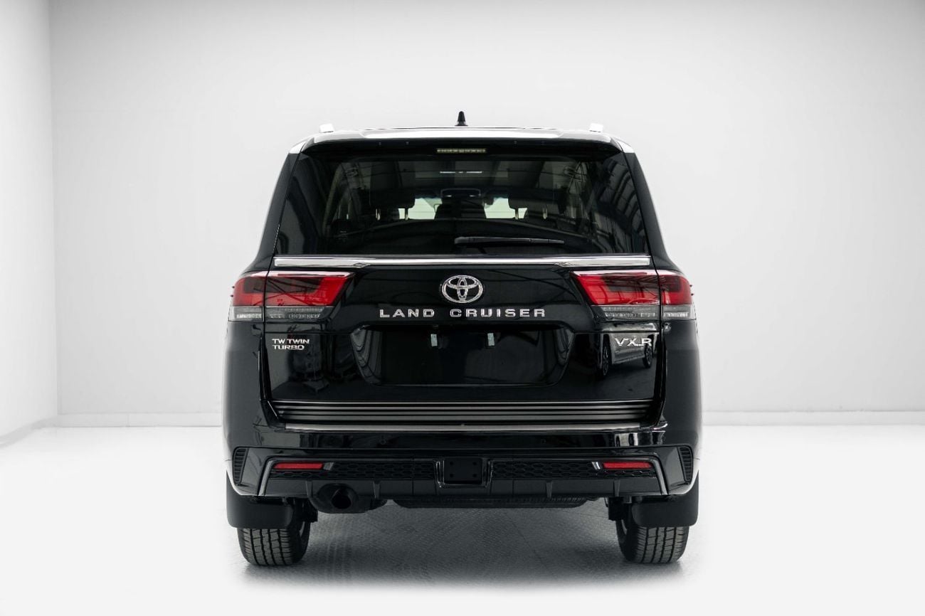 Toyota Land Cruiser VXR 3.3L - Attitude Black Inside Black & Dark Red | Export Only