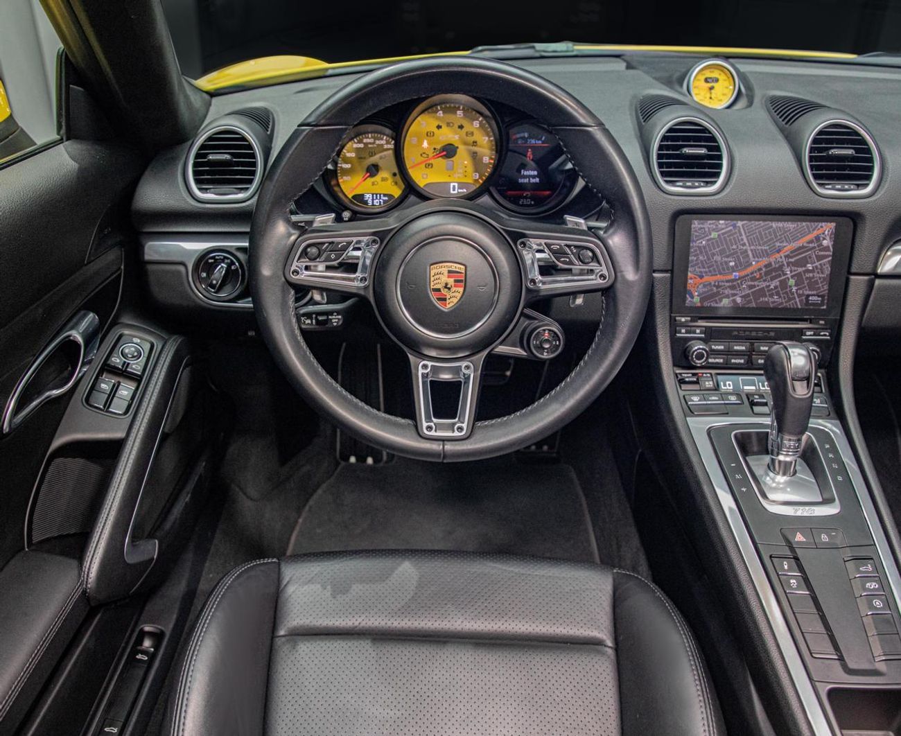 Porsche 718 Cayman GTS 4.0L A/T Black Exterior Package • Warranty + Service Contract Available • GCC