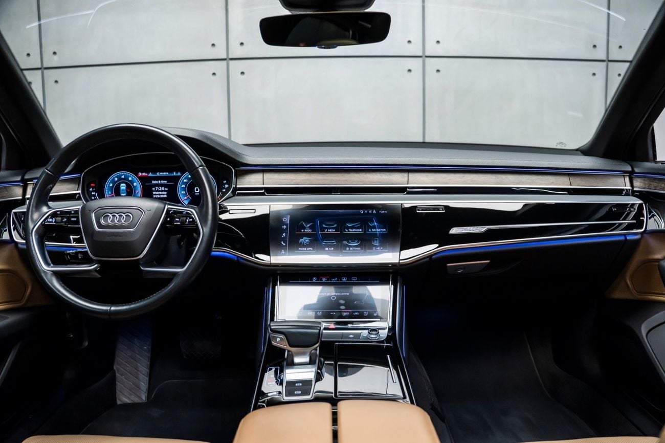 Audi A8 L | 55 TFSI | 2019 Model | Low Mileage | Full Options | GCC Specs