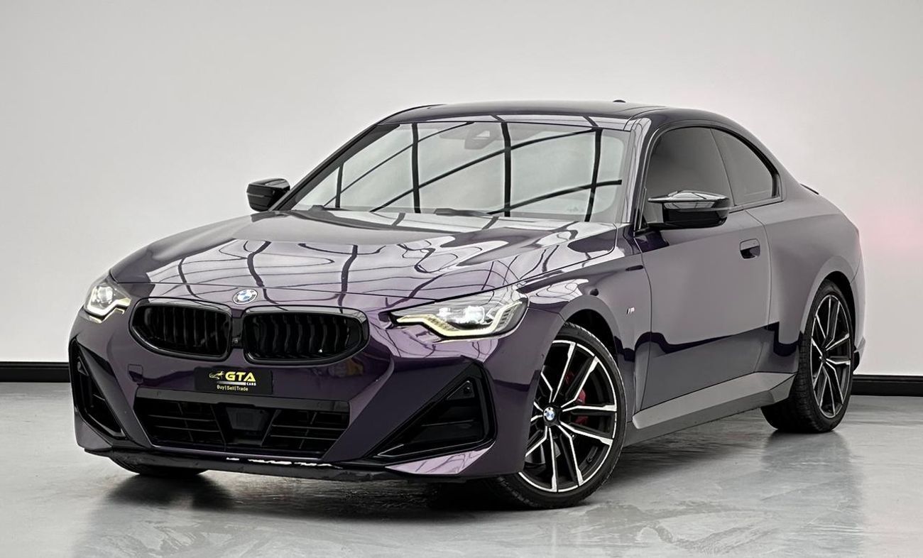 بي أم دبليو M240i 2022 BMW M240i M-Sport, April/2027 BMW Warranty + Service Contract, BMW Full Service History, GCC