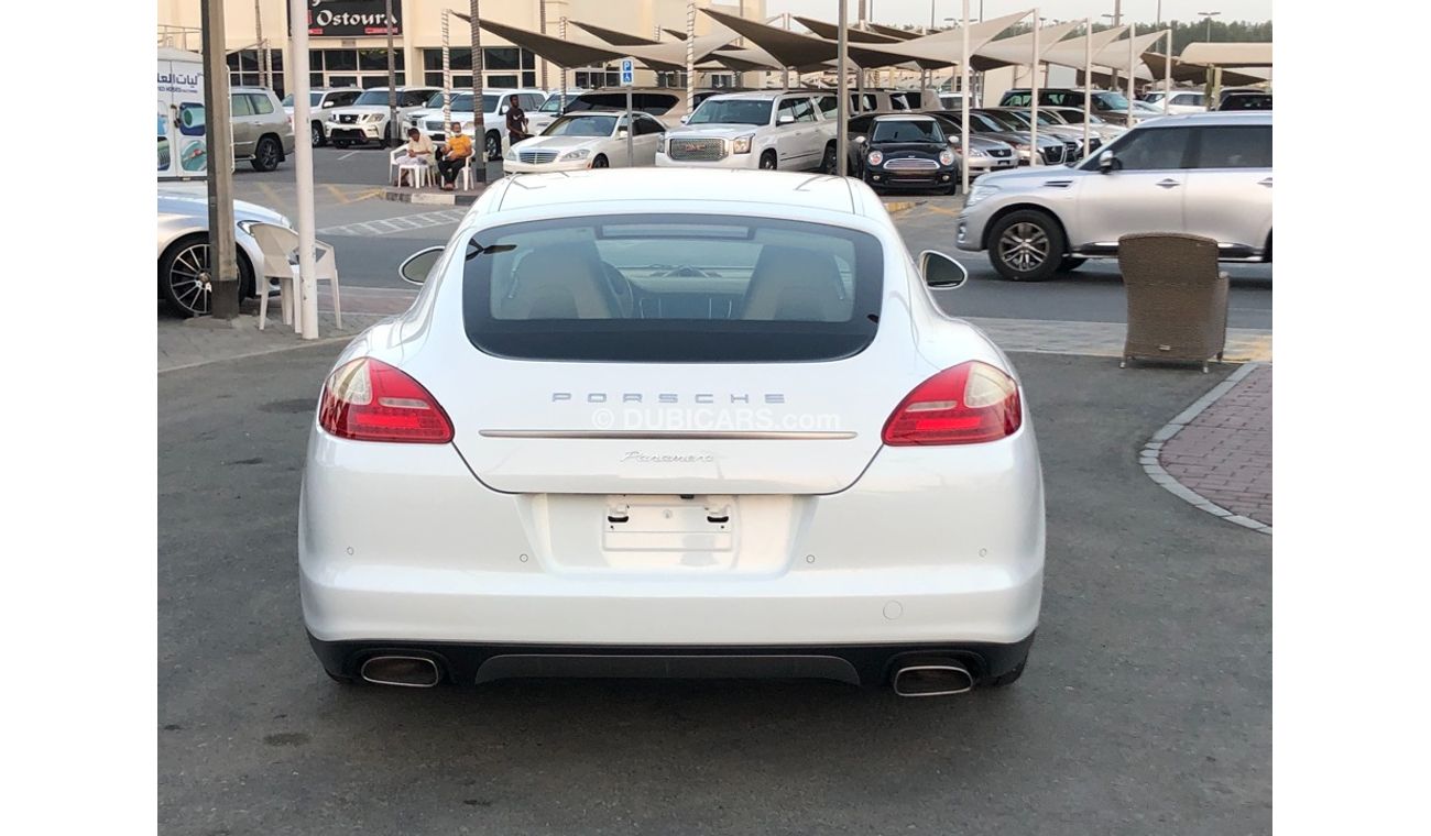 Porsche Panamera PORSCHE PANEMERA MODEL 2013 GCC CAR PERFECT CONDITION FULL OPTION SUN ROOF LEATHER SEATS BACK CAMERA