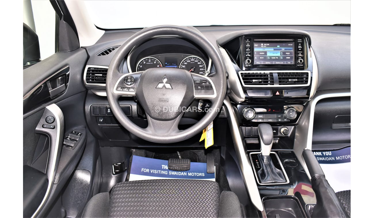 Mitsubishi Eclipse Cross AED 959 PM | 1.5L GLX GCC DEALER WARRANTY