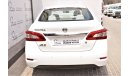 Nissan Sentra AED 840 PM | 0% DP | 1.6 S GCC WARRANTY