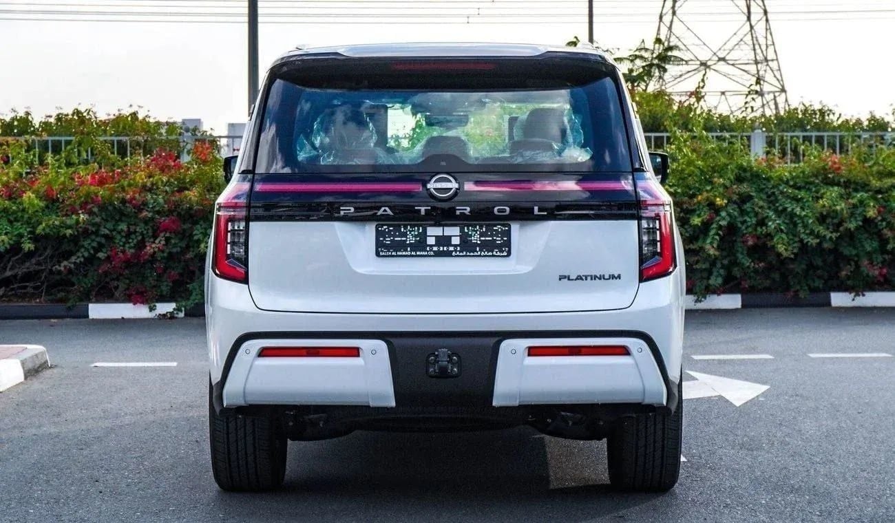 Nissan Patrol LE PLATINUM CITY Nissan patrol full option white roof black 2026 LE 3.5TT ALL COLUOR