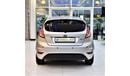 Ford Fiesta FULL SERVICE HISTORY! Ford Fiesta 2015 Model!! in Silver Color! GCC Specs