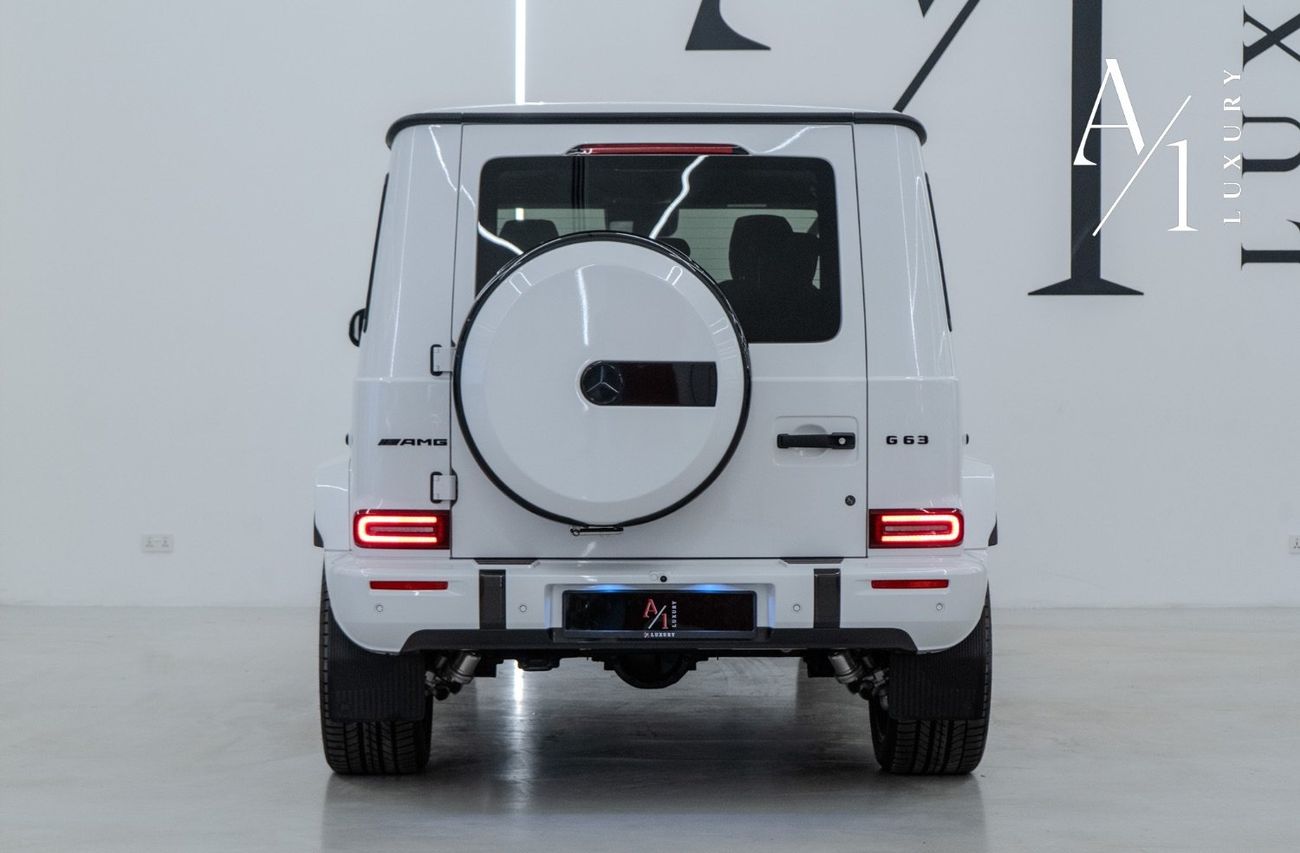 مرسيدس بنز G 63 AMG 4MATIC SUV 2025 Mercedes Benz G63 G MANUFAKTUR, Double Night Package, Full Options, Low kms, Japanes