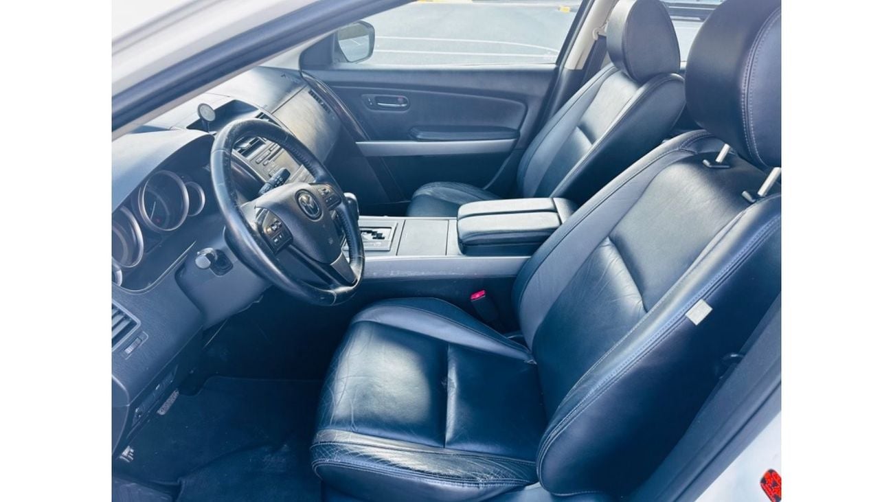 مازدا CX9 موديل 2011 خليجي فل مواصفات كراسي جلد ومثبت سرعه وتحكم كهربي كأمل ونظام صوت ممتاز وكاميرا خلفيه