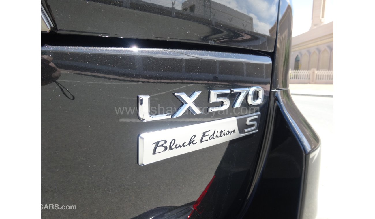 Lexus LX570 BLACK EDITION  KURO 2019YM (Export only)