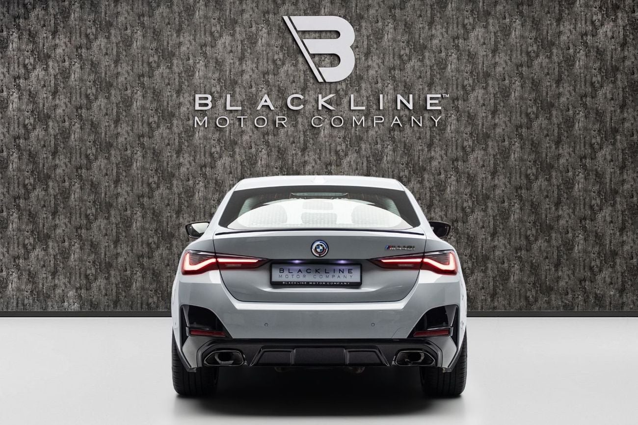 BMW M440i Gran Coupe XDRIVE BUY NOW, PAY 2027 | THE BLACKLINE STANDARD | 2028 BMW Warranty + Service Contract, GCC