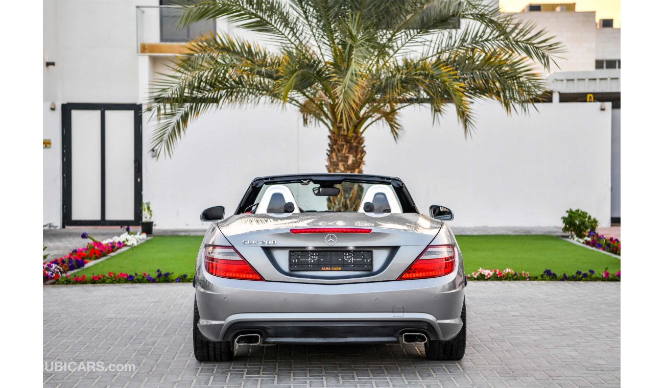 Mercedes-Benz SLK 200 2015 - AED 1,645 PER MONTH - 0% DOWNPAYMENT