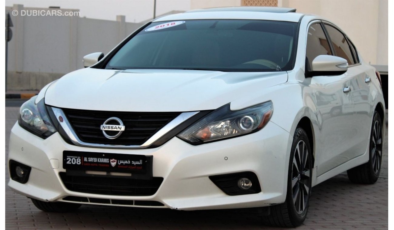 Nissan Altima Nissan Altima 2018 GCC No. 1 full option , without accidents, very clean from inside and outside